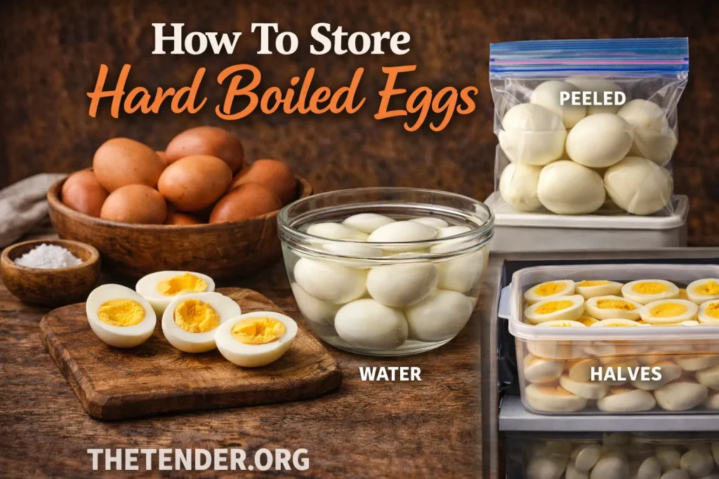 How To Store Hard Boiled Eggs