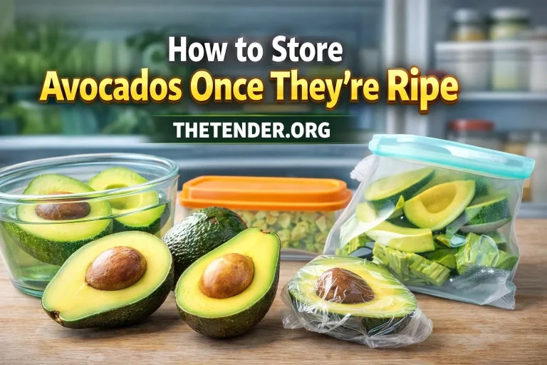 How to Store Avocados Once Theyre Ripe