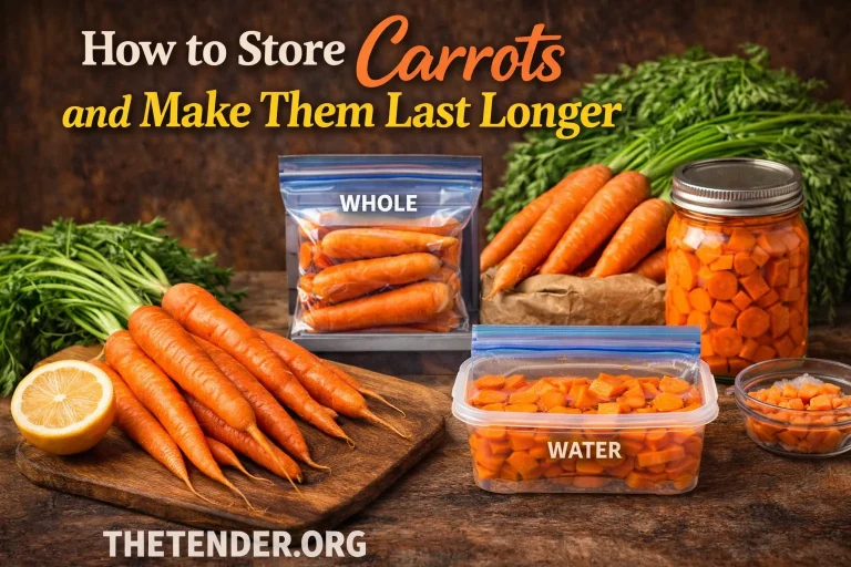 How to Store Carrots and Make Them Last Longer