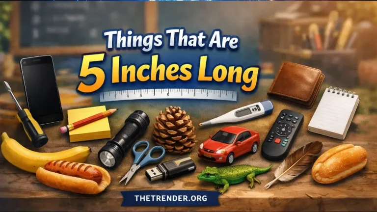 Things That Are 5 Inches Long
