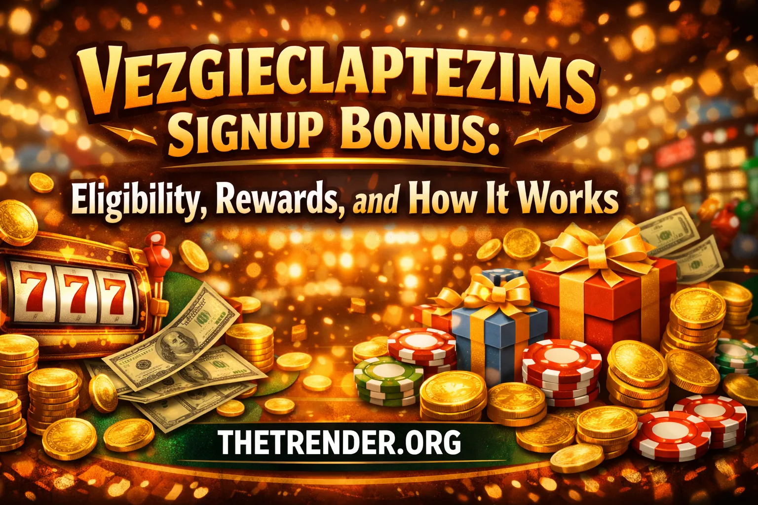 Vezgieclaptezims Signup Bonus