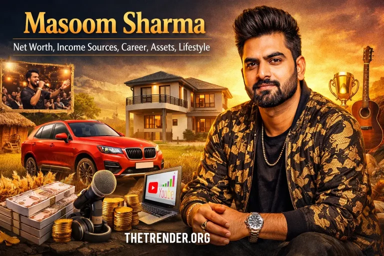 Masoom Sharma Net Worth